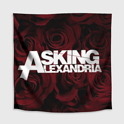 Скатерть для стола Asking Alexandria roses, цвет: 3D-принт