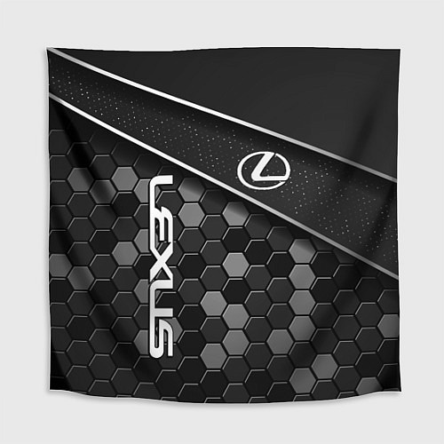 Скатерть для стола Lexus - Строгий технологичный / 3D-принт – фото 1