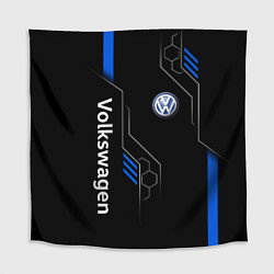 Скатерть для стола Volkswagen - blue technology, цвет: 3D-принт