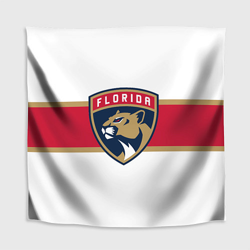 Скатерть для стола Florida panthers - uniform - hockey / 3D-принт – фото 1