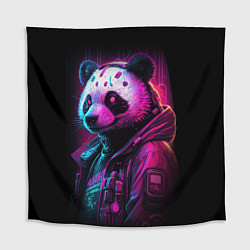 Скатерть для стола Panda cyberpunk, цвет: 3D-принт