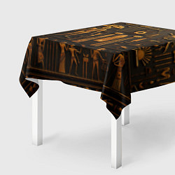 Скатерть для стола Арт в стиле египетских письмен, цвет: 3D-принт — фото 2