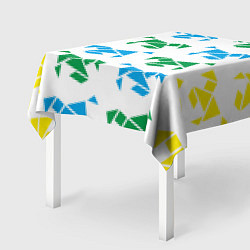 Скатерть для стола Origami horses, цвет: 3D-принт — фото 2