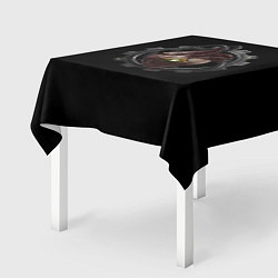 Скатерть для стола Сердце механикус стимпанк, цвет: 3D-принт — фото 2