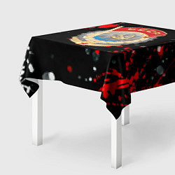 Скатерть для стола СССР текстура краски, цвет: 3D-принт — фото 2