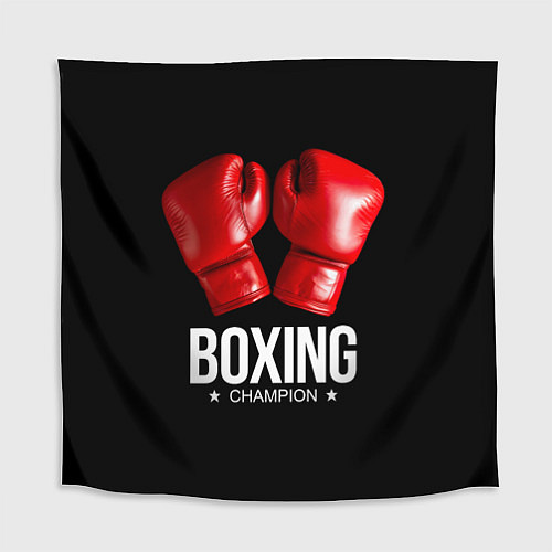 Скатерть для стола Boxing Champion / 3D-принт – фото 1
