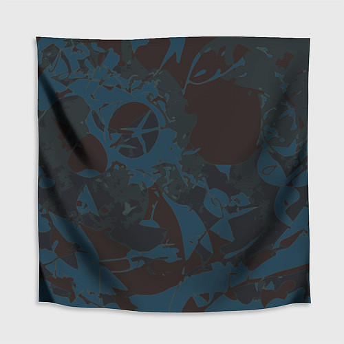 Скатерть для стола Абстрактный камуфляж / 3D-принт – фото 1