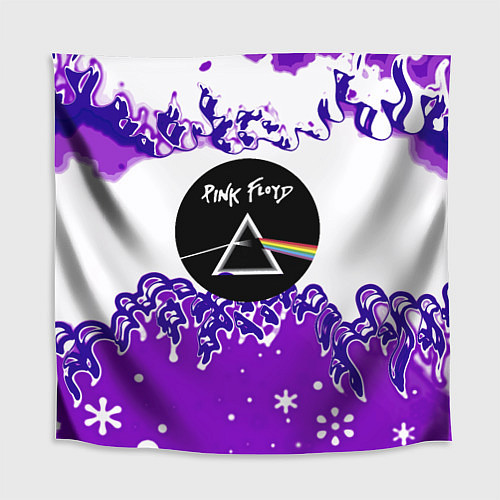 Скатерть для стола Pink floyd violet splash / 3D-принт – фото 1