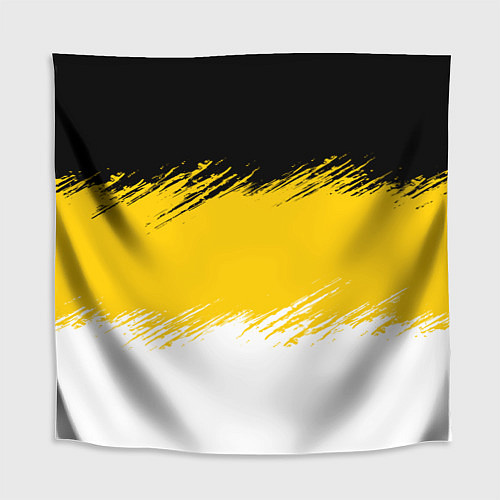 Скатерть для стола Имперский флаг России штриховка / 3D-принт – фото 1