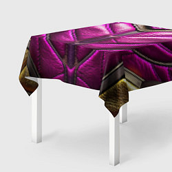 Скатерть для стола Текстурная кожа в космическом стиле, цвет: 3D-принт — фото 2