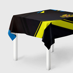 Скатерть для стола Имперская Россия спорт геомтерия, цвет: 3D-принт — фото 2
