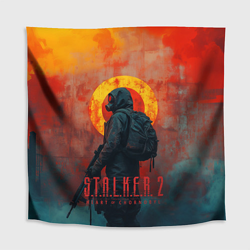 Скатерть для стола Stalker 2 poster art / 3D-принт – фото 1