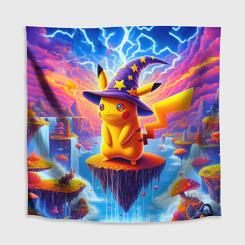 Скатерть для стола Pikachu in a stargazers hat / 3D-принт – фото 1