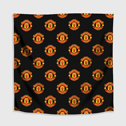 Скатерть для стола Manchester United Pattern / 3D-принт – фото 1