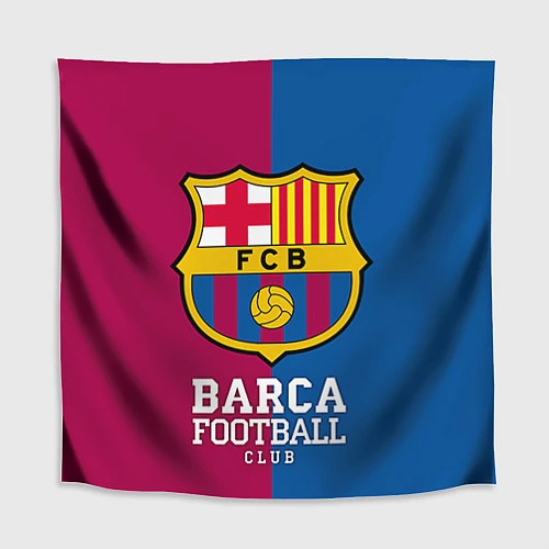 Скатерть для стола Barca Football / 3D-принт – фото 1