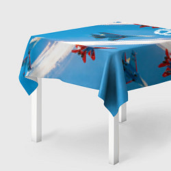 Скатерть для стола Самолеты ВВС, цвет: 3D-принт — фото 2