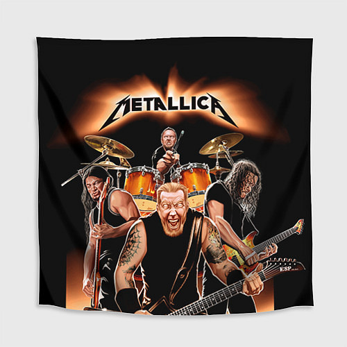 Скатерть для стола Metallica Band / 3D-принт – фото 1