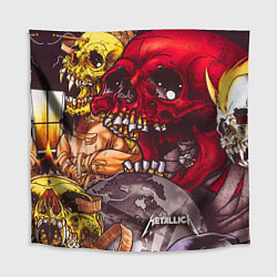 Скатерть для стола Metallica Rage, цвет: 3D-принт