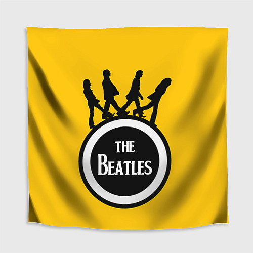 Скатерть для стола The Beatles: Yellow Vinyl / 3D-принт – фото 1