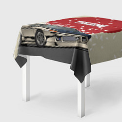 Скатерть для стола Toyota Trueno ae86, цвет: 3D-принт — фото 2