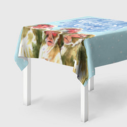 Скатерть для стола Зимняя пора, цвет: 3D-принт — фото 2