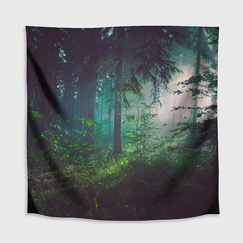 Скатерть для стола Таинственный лес / 3D-принт – фото 1