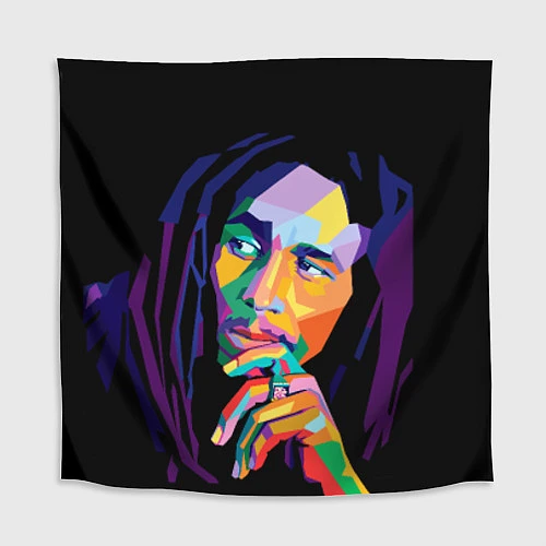 Скатерть для стола Bob Marley: Art / 3D-принт – фото 1