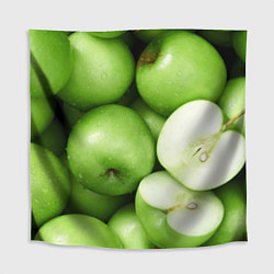 Скатерть для стола Яблочная, цвет: 3D-принт