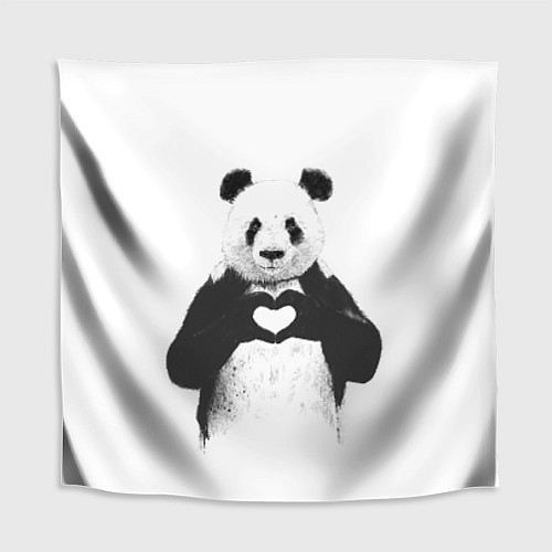 Скатерть для стола Panda Love / 3D-принт – фото 1