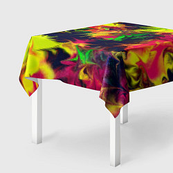 Скатерть для стола Кислотный взрыв, цвет: 3D-принт — фото 2