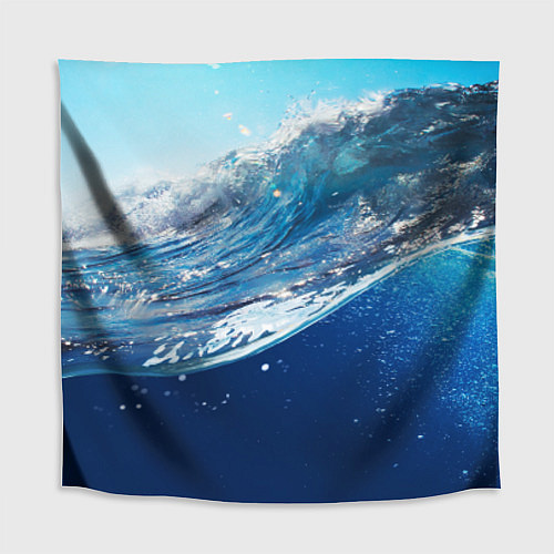 Скатерть для стола Стихия воды / 3D-принт – фото 1