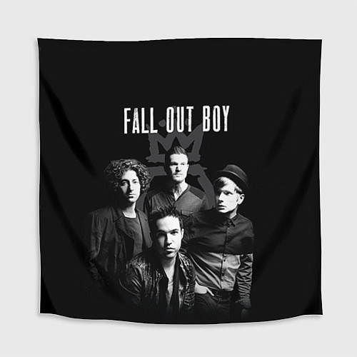 Скатерть для стола Fall out boy band / 3D-принт – фото 1
