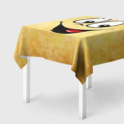 Скатерть для стола Заразительная улыбка, цвет: 3D-принт — фото 2