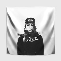 Скатерть для стола Девушка SWAG, цвет: 3D-принт