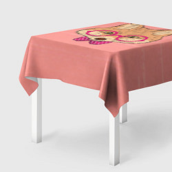 Скатерть для стола Умная лисичка, цвет: 3D-принт — фото 2