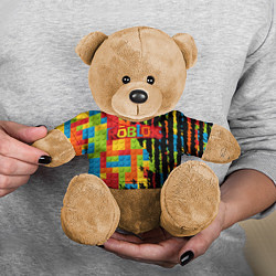 Игрушка-медвежонок Roblox, цвет: 3D-коричневый — фото 2