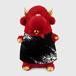 Игрушка-бычок БЕЛЫЕ ЧЕРЕПА, цвет: 3D-красный