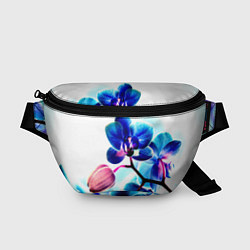 Поясная сумка Фиолетовая орхидея, цвет: 3D-принт