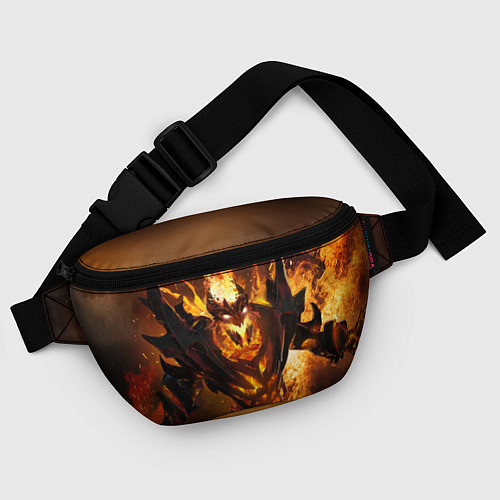 Поясная сумка Nevermore Hell / 3D-принт – фото 4