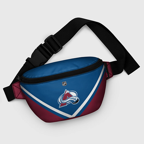 Поясная сумка NHL: Colorado Avalanche / 3D-принт – фото 4