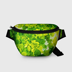 Поясная сумка Зелёные листья