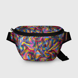 Поясная сумка Абстракционизм, цвет: 3D-принт