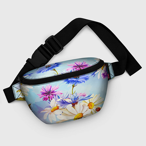Поясная сумка Flowers / 3D-принт – фото 4