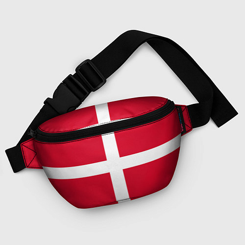 Поясная сумка Флаг Дании / 3D-принт – фото 4