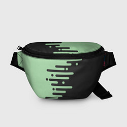 Поясная сумка Геометрический Инь Янь, цвет: 3D-принт