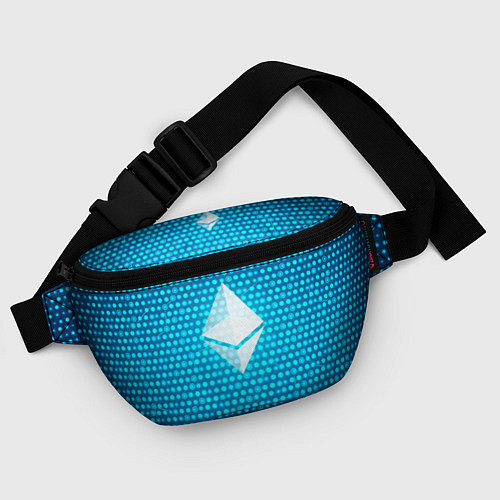 Поясная сумка Blue Ethereum / 3D-принт – фото 4