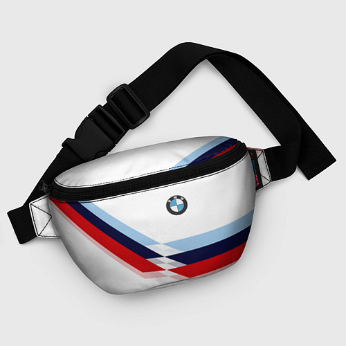 Поясная сумка BMW БМВ WHITE / 3D-принт – фото 4