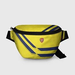 Поясная сумка Arsenal FC: Yellow style, цвет: 3D-принт