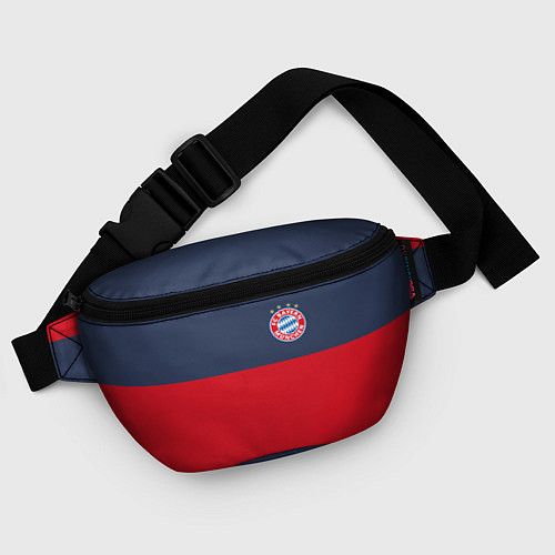 Поясная сумка Bayern Munchen - Red-Blue FCB 2022 NEW / 3D-принт – фото 4