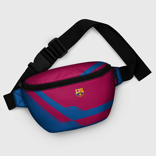 Поясная сумка Barcelona FC: Blue style / 3D-принт – фото 4